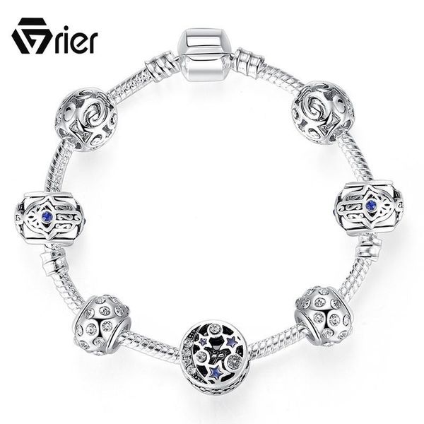 charm bracelets grier fashion women bracelet silver crystal bead for girl summer jewelry original gift, Golden;silver
charm bracelets grier fashion women bracelet silver crystal bead for girl summer jewelry original gift, Golden;silver