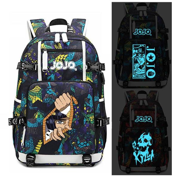 backpack street style bizarre adventure oxford school bags usb charging lapwaterproof travel canvas men women
backpack street style bizarre adventure oxford school bags usb charging lapwaterproof travel canvas men women