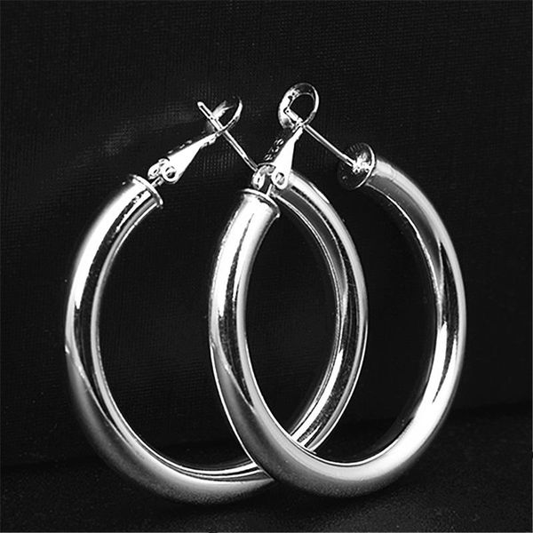 hoop & huggie 925 sterling silver plated 3.8cm personality earrings female exaggerated trendy girls jewelry, Golden;silver
hoop & huggie 925 sterling silver plated 3.8cm personality earrings female exaggerated trendy girls jewelry, Golden;silver
