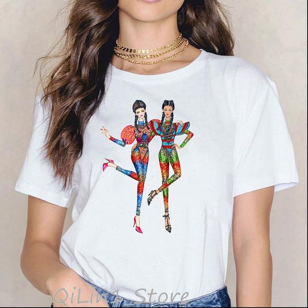 2021 new arrival friends tshirt women vogue girls t shirt femme summer harajuku kawaii clothes female t shirt, White
2021 new arrival friends tshirt women vogue girls t shirt femme summer harajuku kawaii clothes female t shirt, White