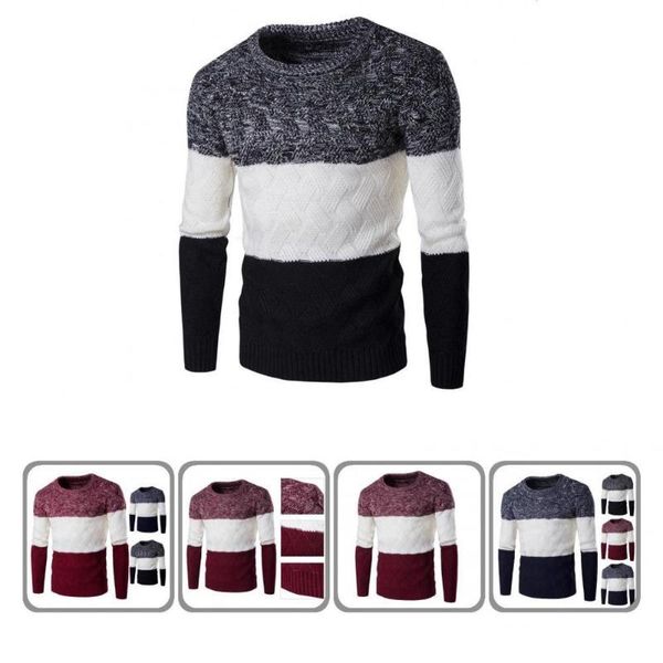 men's sweaters warm terrific skin-friendly male sweater round neck men long sleeve for daily wear, White;black
men's sweaters warm terrific skin-friendly male sweater round neck men long sleeve for daily wear, White;black