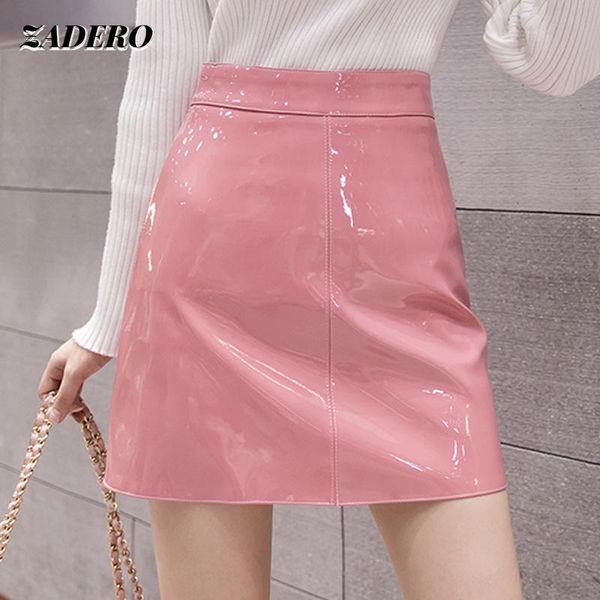 skirts y2k skirt pink pu leather glossy high waist patent a-line fashion mini aesthetic latex casual harajuku streetwear, Black
skirts y2k skirt pink pu leather glossy high waist patent a-line fashion mini aesthetic latex casual harajuku streetwear, Black