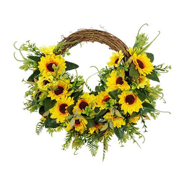 artificial sunflower wreath spring summer faux floral wreath front door hanging garland for indoor outdoor home wedding 28gf
artificial sunflower wreath spring summer faux floral wreath front door hanging garland for indoor outdoor home wedding 28gf