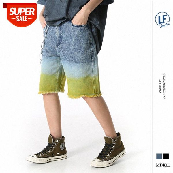 lawfoo men's gradient color block denim shorts casual cropped pants #ep8s, Black
lawfoo men's gradient color block denim shorts casual cropped pants #ep8s, Black