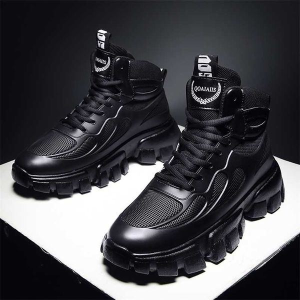 black ares boots men leather high-ankle boots autumn outdoor male boots work shoes non-slip rubber winter sneakers man 211106
black ares boots men leather high-ankle boots autumn outdoor male boots work shoes non-slip rubber winter sneakers man 211106