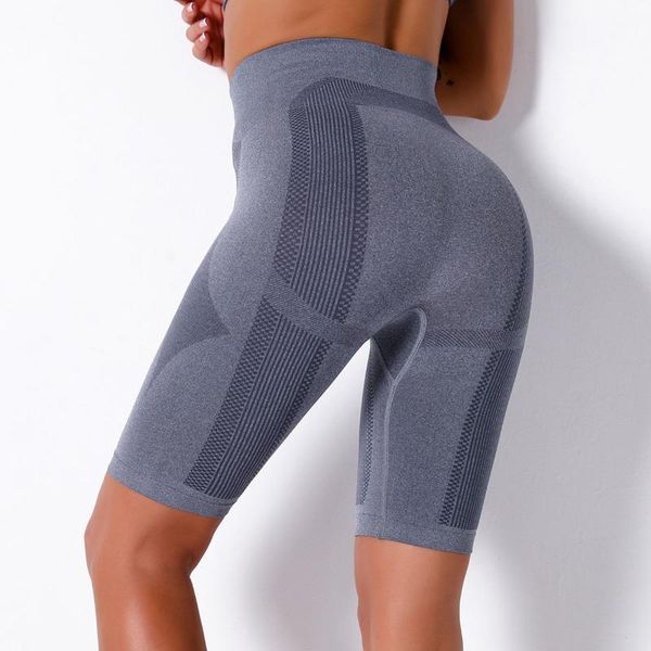 cross border selling high waist hip lifting five point yoga pants women's seamless knitting stripe running fitness pants, White;red
cross border selling high waist hip lifting five point yoga pants women's seamless knitting stripe running fitness pants, White;red