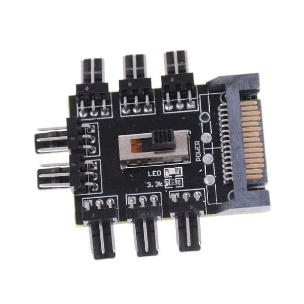 computer cables & connectors 12v sata 1 to 8 3pin power socket pcb adapter way cooling fan splitter hub cooler pc
computer cables & connectors 12v sata 1 to 8 3pin power socket pcb adapter way cooling fan splitter hub cooler pc