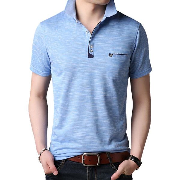 men's polos mens brand shirt solid pink blue grey pockets short sleeve for summer male clothing a06291029, White;black
men's polos mens brand shirt solid pink blue grey pockets short sleeve for summer male clothing a06291029, White;black