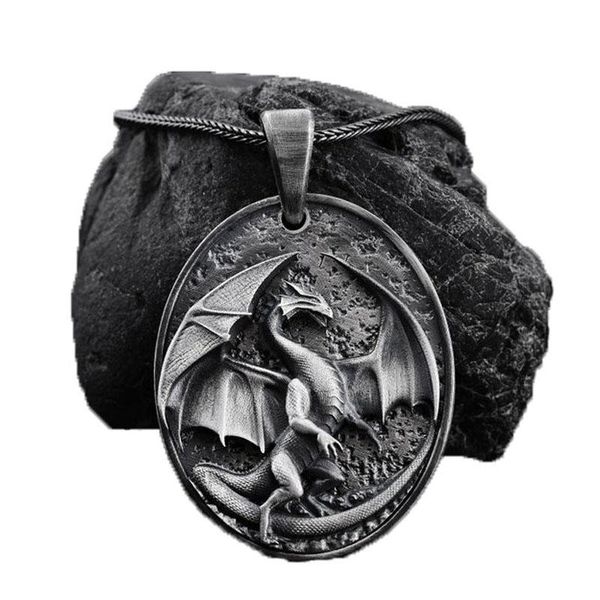 pendant necklaces fashion dragon hip hop necklace men's trend punk style personality trendy animal, Silver
pendant necklaces fashion dragon hip hop necklace men's trend punk style personality trendy animal, Silver