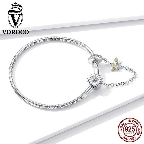 other bracelets voroco 925 sterling silver clip beads fit original reflexions charms watch bracelet for women diy fine jewelry gifts, Golden;silver
other bracelets voroco 925 sterling silver clip beads fit original reflexions charms watch bracelet for women diy fine jewelry gifts, Golden;silver