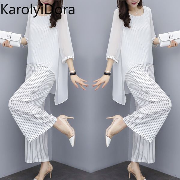 chiffon female pantsuits suits for bride's mother 2021 formal guest wedding striped long leg lets out 3 piece sets wiz3, Gray
chiffon female pantsuits suits for bride's mother 2021 formal guest wedding striped long leg lets out 3 piece sets wiz3, Gray