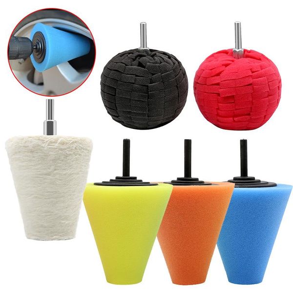 care products 6pcs car polishing sponge wheel white cotton buffing pad rims detail waxing cleaning maintenance tool
care products 6pcs car polishing sponge wheel white cotton buffing pad rims detail waxing cleaning maintenance tool
