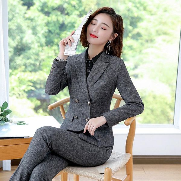 women's suits & blazers izicfly style fall formal trouser set uniform for ladies office elegant business pant women work wear plus size, White;black
women's suits & blazers izicfly style fall formal trouser set uniform for ladies office elegant business pant women work wear plus size, White;black