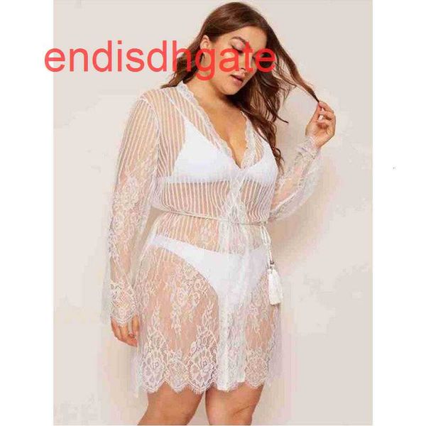 size 1024 pajamas new women's loose perspective spring and summer bathrobe coat, Black;white
size 1024 pajamas new women's loose perspective spring and summer bathrobe coat, Black;white