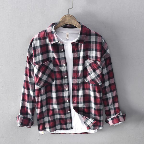 2021 new british autumn fashion comfortable 100% cotton long sleeve casual men england style plaid shirts 1qpv, White;black
2021 new british autumn fashion comfortable 100% cotton long sleeve casual men england style plaid shirts 1qpv, White;black