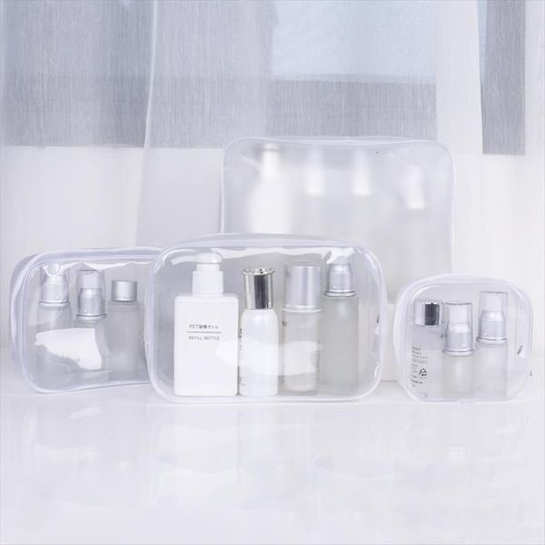 4 size transparent pvc travel cosmetic bag organizer clear makeup beauty case toiletry make up pouch wash
4 size transparent pvc travel cosmetic bag organizer clear makeup beauty case toiletry make up pouch wash