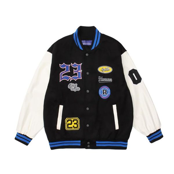 men's jackets men baseball jacket hip hop streetwear letter number embroidery patchwork harajuku college coat casual oversized varsity, Black;brown
men's jackets men baseball jacket hip hop streetwear letter number embroidery patchwork harajuku college coat casual oversized varsity, Black;brown