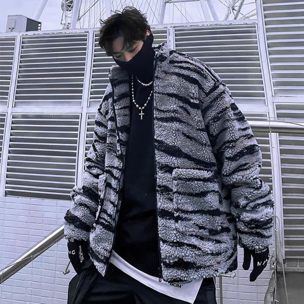 2021 men's down & parkas hip hop parka jacket men streetwear winter retro tiger pattern lambswool coats harajuku warm outwear, Black
2021 men's down & parkas hip hop parka jacket men streetwear winter retro tiger pattern lambswool coats harajuku warm outwear, Black