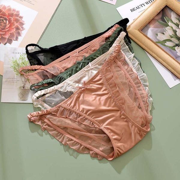 women's panties seamless ruffly lace edge embroidery briefs underwear european and american breathable mesh ribbon, Black;pink
women's panties seamless ruffly lace edge embroidery briefs underwear european and american breathable mesh ribbon, Black;pink