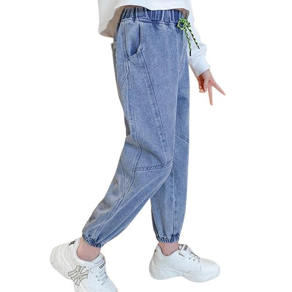 jeans for girl solid color patchwork children's spring autumn clothing 6 8 10 12 14, Blue
jeans for girl solid color patchwork children's spring autumn clothing 6 8 10 12 14, Blue