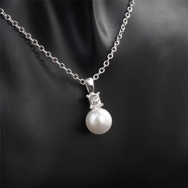 earrings & necklace simple imitation pearls jewellry sets + jewelry set charm pendant and chic, Silver
earrings & necklace simple imitation pearls jewellry sets + jewelry set charm pendant and chic, Silver