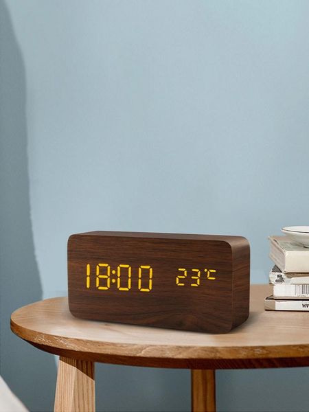 other clocks & accessories usb/ digital alarm clock watch table voice control wooden led electrical with usb deskdecor
other clocks & accessories usb/ digital alarm clock watch table voice control wooden led electrical with usb deskdecor
