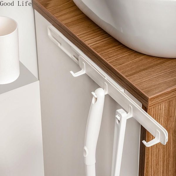 hooks & rails extendable non-perforated kitchen wall creative household side sticky hanging hook key holder
hooks & rails extendable non-perforated kitchen wall creative household side sticky hanging hook key holder
