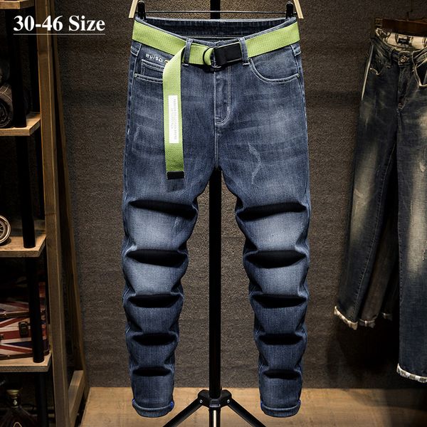 2021 autumn new men's stretch classic style fashion blue black denim plus size 40 42 44 (including belt) g3vn
2021 autumn new men's stretch classic style fashion blue black denim plus size 40 42 44 (including belt) g3vn