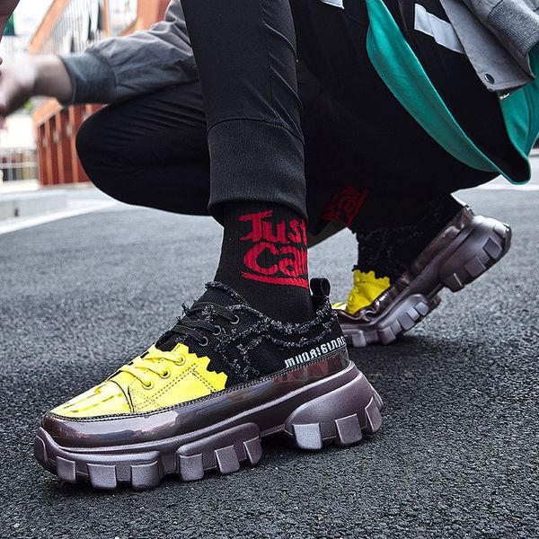 464748 size breathable increased mens shoes 2021 new thick bottom ins dad shoes large size mens sports shoes cross-border running, Black;white
464748 size breathable increased mens shoes 2021 new thick bottom ins dad shoes large size mens sports shoes cross-border running, Black;white
