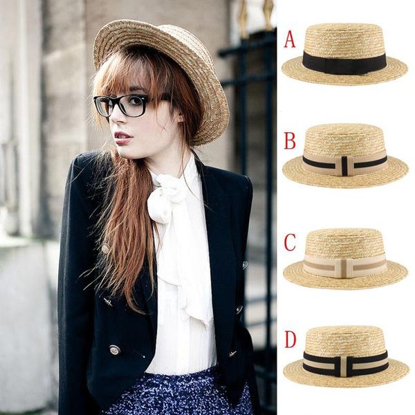 wide brim hats 2 sizes parent-child men women kids child straw flat boater sailor caps summer sombrero beach sunhat outdoor sunbonnet, Blue;gray
wide brim hats 2 sizes parent-child men women kids child straw flat boater sailor caps summer sombrero beach sunhat outdoor sunbonnet, Blue;gray