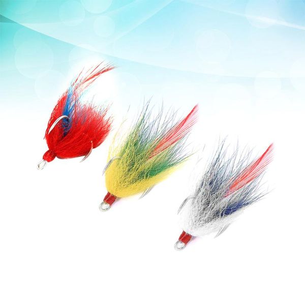 fishing hooks 3pcs feather lure fish string hook bait tackle accessories (random color size 1)
fishing hooks 3pcs feather lure fish string hook bait tackle accessories (random color size 1)