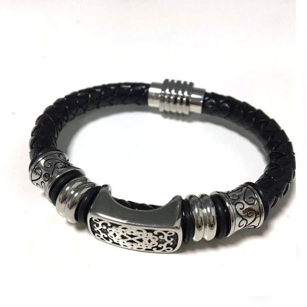 cuff 2021 fashion charm jewelry wholesale punk cool men genuine leather bracelets for male christmas gifts e0117, White
cuff 2021 fashion charm jewelry wholesale punk cool men genuine leather bracelets for male christmas gifts e0117, White