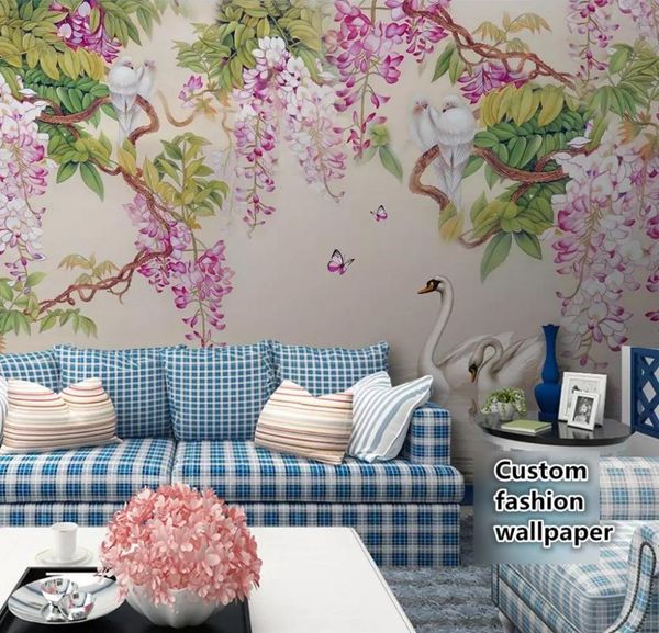 wallpapers bacal custom po wallpaper mural 3d wisteria flower butterfly tv sofa background wall painting papers home decor
wallpapers bacal custom po wallpaper mural 3d wisteria flower butterfly tv sofa background wall painting papers home decor