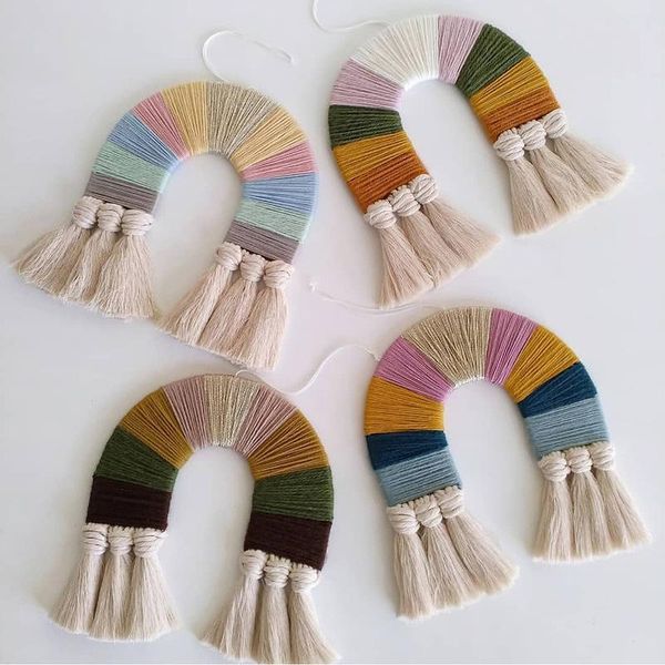 tapestries bohemian chic wall hanging tapestry rainbow baby decor boho woven knitted home decoration
tapestries bohemian chic wall hanging tapestry rainbow baby decor boho woven knitted home decoration