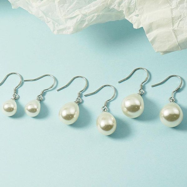 hoop & huggie 925 sterling silver earrings fashion retro water drop pearl dress women jewelry gift, Golden;silver
hoop & huggie 925 sterling silver earrings fashion retro water drop pearl dress women jewelry gift, Golden;silver