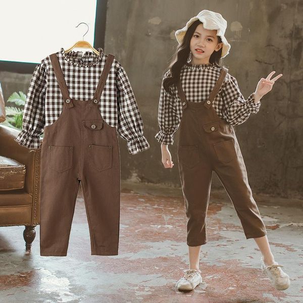 clothing sets grid spring winter warm children girls khaki suit jacket overalls 2pcs/sets long sleeve kids sport school high quality, White
clothing sets grid spring winter warm children girls khaki suit jacket overalls 2pcs/sets long sleeve kids sport school high quality, White