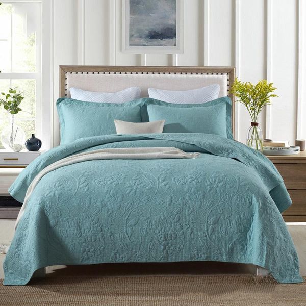 comforters & sets chausub bedspread cotton quilt set 3pcs solid color embroidered bed cover sheets king queen size quality quilted coverlets
comforters & sets chausub bedspread cotton quilt set 3pcs solid color embroidered bed cover sheets king queen size quality quilted coverlets