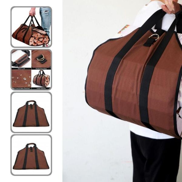 storage bags brown durable canvas firewood carrier log tote bag widely use woodpile organizer dustproof for household
storage bags brown durable canvas firewood carrier log tote bag widely use woodpile organizer dustproof for household