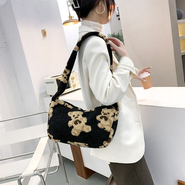 cute animal prints designer shoulder bags for women casual plush cross body baguette bag 2021 trend sac a main female handbag
cute animal prints designer shoulder bags for women casual plush cross body baguette bag 2021 trend sac a main female handbag