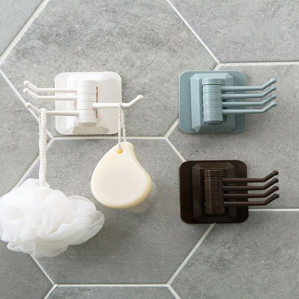 rotary hook strong adhesive towel hanger bathroom key holder wall shelf non-perforated seamless adhesive hook
rotary hook strong adhesive towel hanger bathroom key holder wall shelf non-perforated seamless adhesive hook
