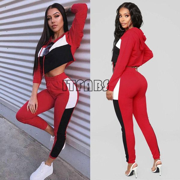 two piece dress 2pcs womens tracksuit hoodies sweatshirt sweat wear pants set casual suit short hooded + long sweatpants, White
two piece dress 2pcs womens tracksuit hoodies sweatshirt sweat wear pants set casual suit short hooded + long sweatpants, White