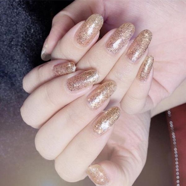 false nails 24pcs fake press on round glittering long wearing nail art pattern stickers finished with glue to, Red;gold
false nails 24pcs fake press on round glittering long wearing nail art pattern stickers finished with glue to, Red;gold