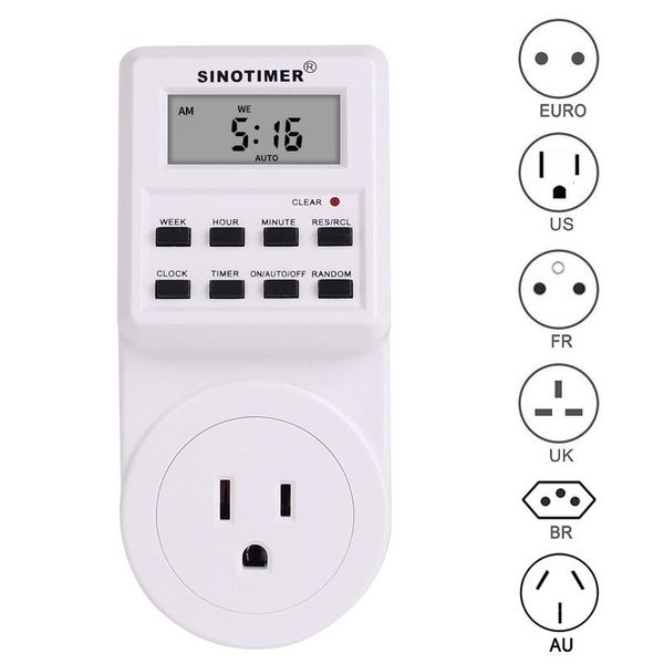 timers 230/220v ac programmable weekly electrical power socket timer switch eu uk us fr plug standard with clock
timers 230/220v ac programmable weekly electrical power socket timer switch eu uk us fr plug standard with clock