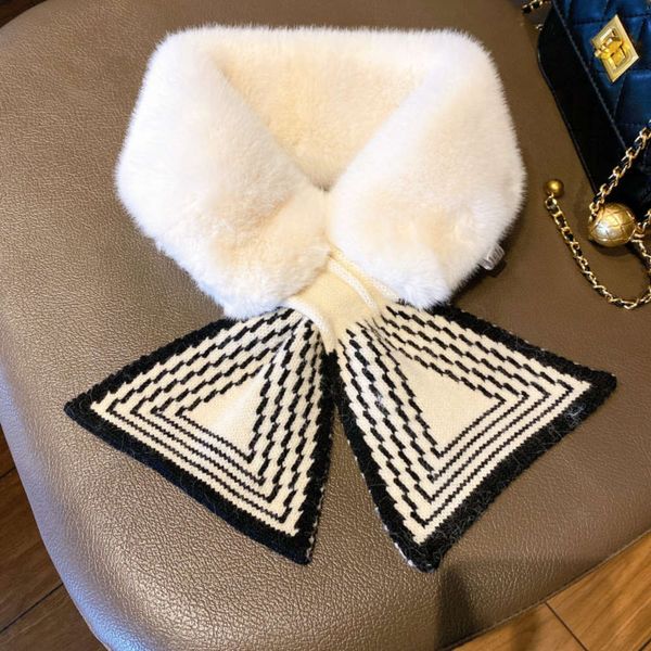 designer version ins new winter scarf versatile women's warm and thickened knitting cute neck protection hair collar, Blue;black
designer version ins new winter scarf versatile women's warm and thickened knitting cute neck protection hair collar, Blue;black