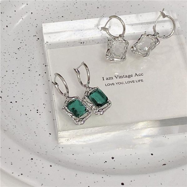 stud gorgeous green cubic zirconia earrings for women noble wedding party earring fine birthday gift lady fashion jewelry, Golden;silver
stud gorgeous green cubic zirconia earrings for women noble wedding party earring fine birthday gift lady fashion jewelry, Golden;silver