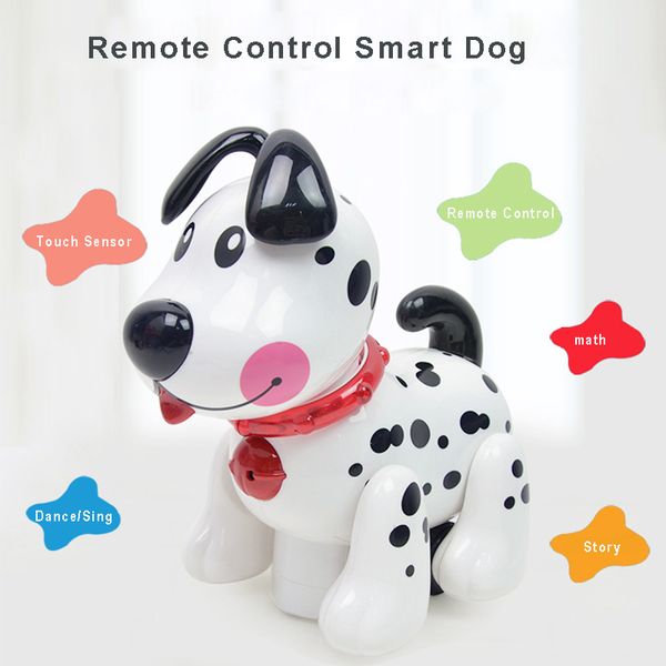 RC Robot Dog Electronic Pet Intelligent Dog Robot Toy Smart Wireless Talking Remote Control Educational Kids Gift For Birthday
RC Robot Dog Electronic Pet Intelligent Dog Robot Toy Smart Wireless Talking Remote Control Educational Kids Gift For Birthday