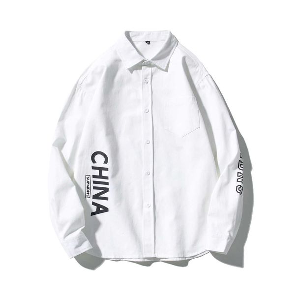 men's polos brand spring autumn long sleeves flannel collar korea style shirt for harajuku clothing y431, White;black
men's polos brand spring autumn long sleeves flannel collar korea style shirt for harajuku clothing y431, White;black