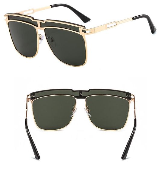 sunglasses men's european and american metal 1885 square frame fashion cool all-match foreign trade, White;black
sunglasses men's european and american metal 1885 square frame fashion cool all-match foreign trade, White;black