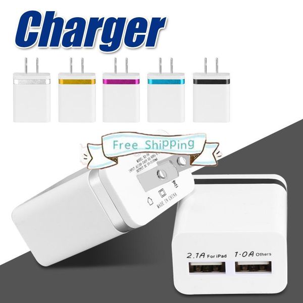 dhl nokoko wall charger metal dual usb for s8 s7 2 ports us eu version travel adapter for universal smart phones no package
dhl nokoko wall charger metal dual usb for s8 s7 2 ports us eu version travel adapter for universal smart phones no package