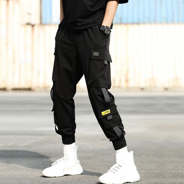 men fashion casual pants men side pockets pants casual men breathable ankle tie pocket drawstring cargo pants ninth trousers, Black
men fashion casual pants men side pockets pants casual men breathable ankle tie pocket drawstring cargo pants ninth trousers, Black